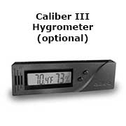 Caliber III Hygrometer will easily fit inside your 1-quart mason jars